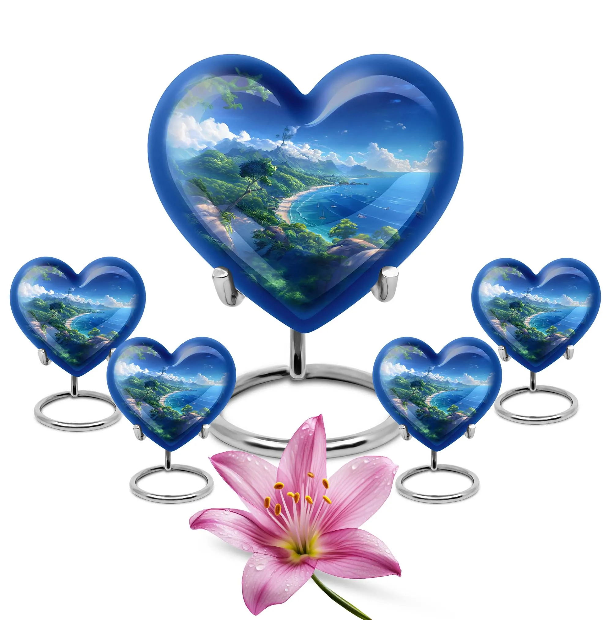 Beach Urn Eternity Blossoms - A Perfect Memorial for Mom