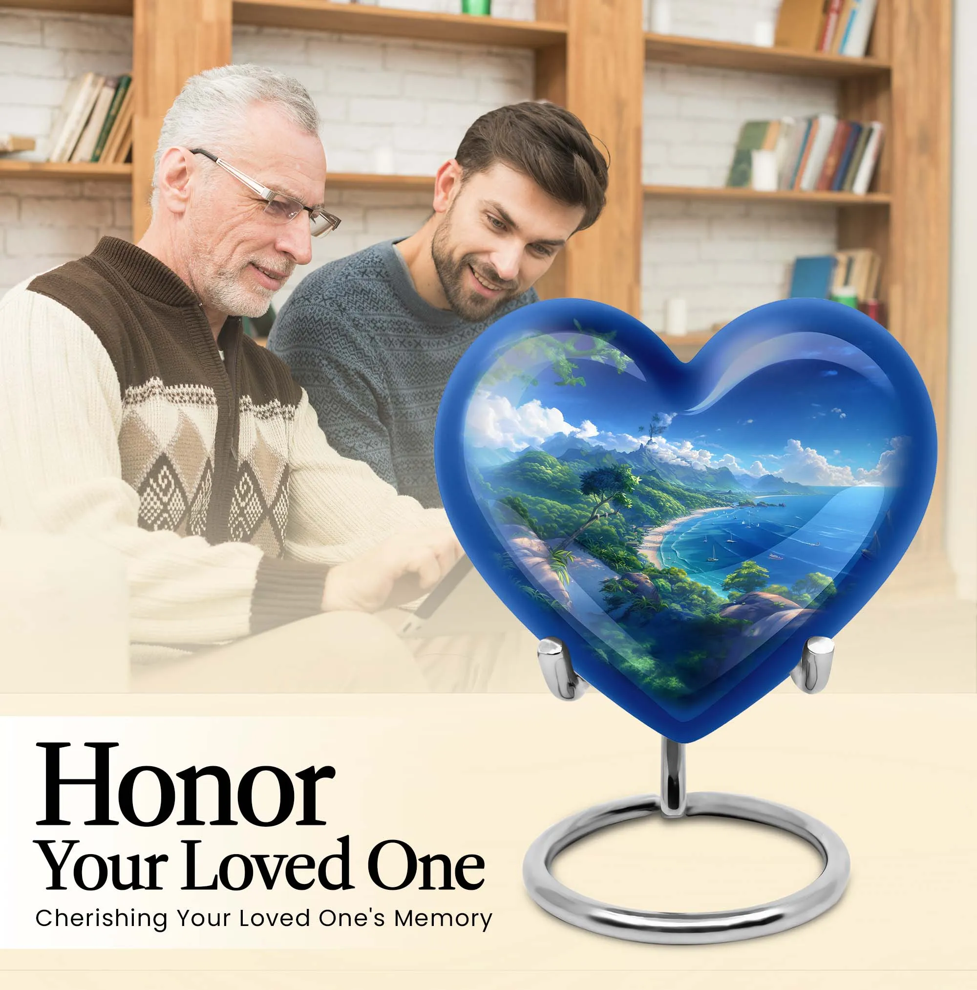 Beach Urn Eternity Blossoms - A Perfect Memorial for Mom