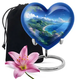 Beach Urn Eternity Blossoms - A Perfect Memorial for Mom