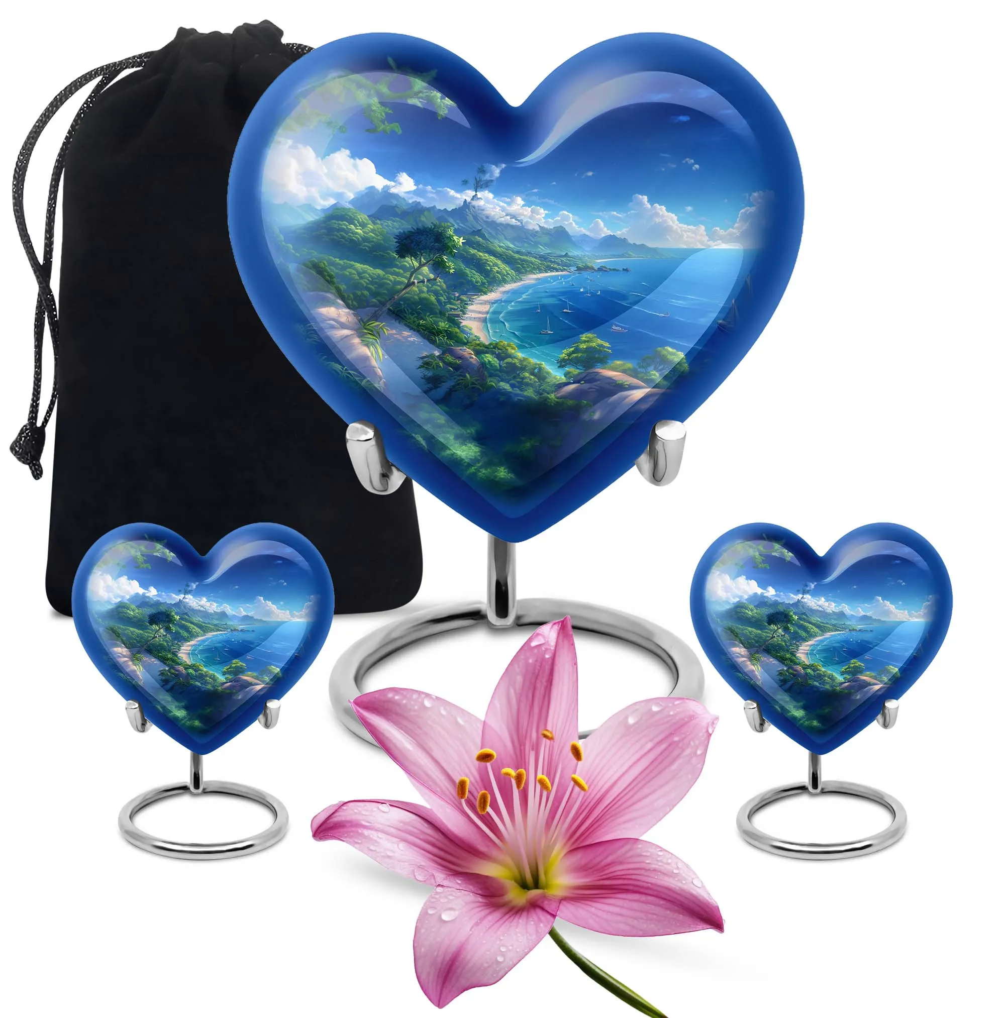 Beach Urn Eternity Blossoms - A Perfect Memorial for Mom