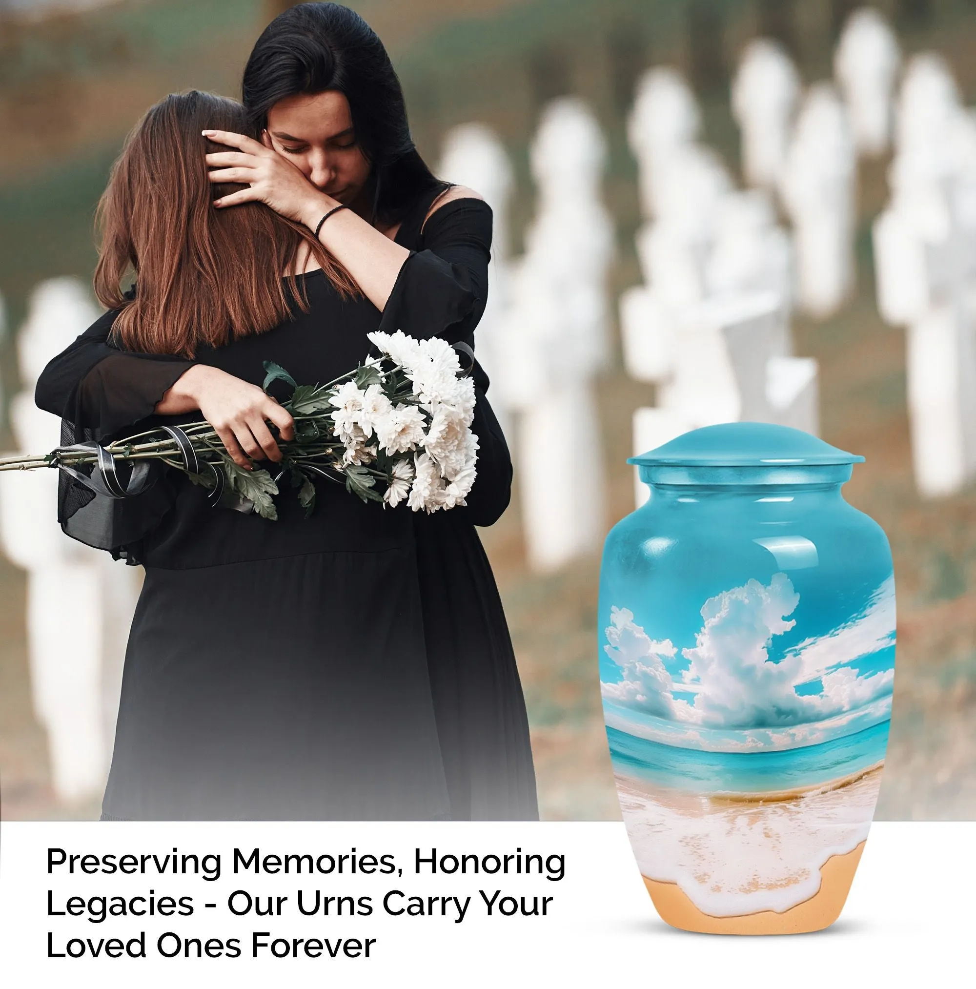 Beach Urn Memorial - Solemn Commemorations for Female