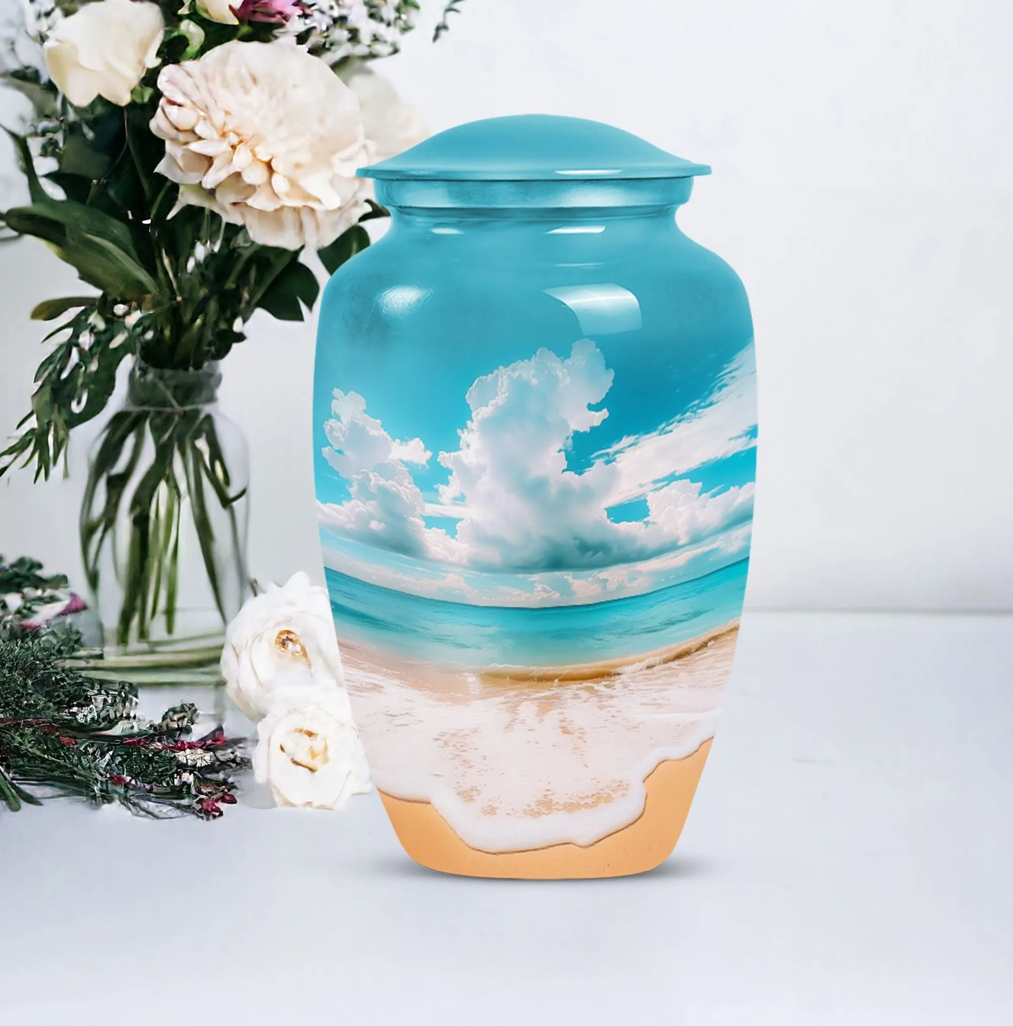 Beach Urn Memorial - Solemn Commemorations for Female