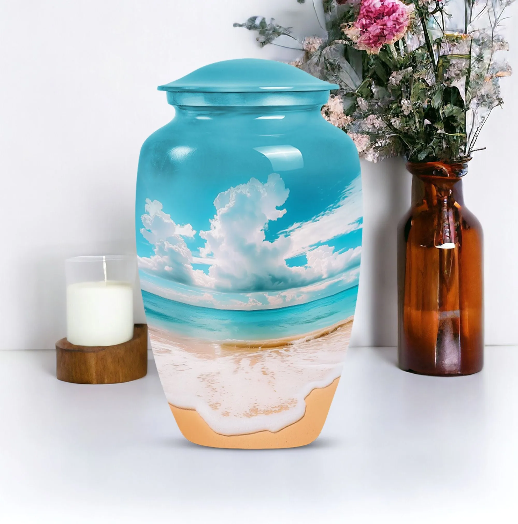 Beach Urn Memorial - Solemn Commemorations for Female