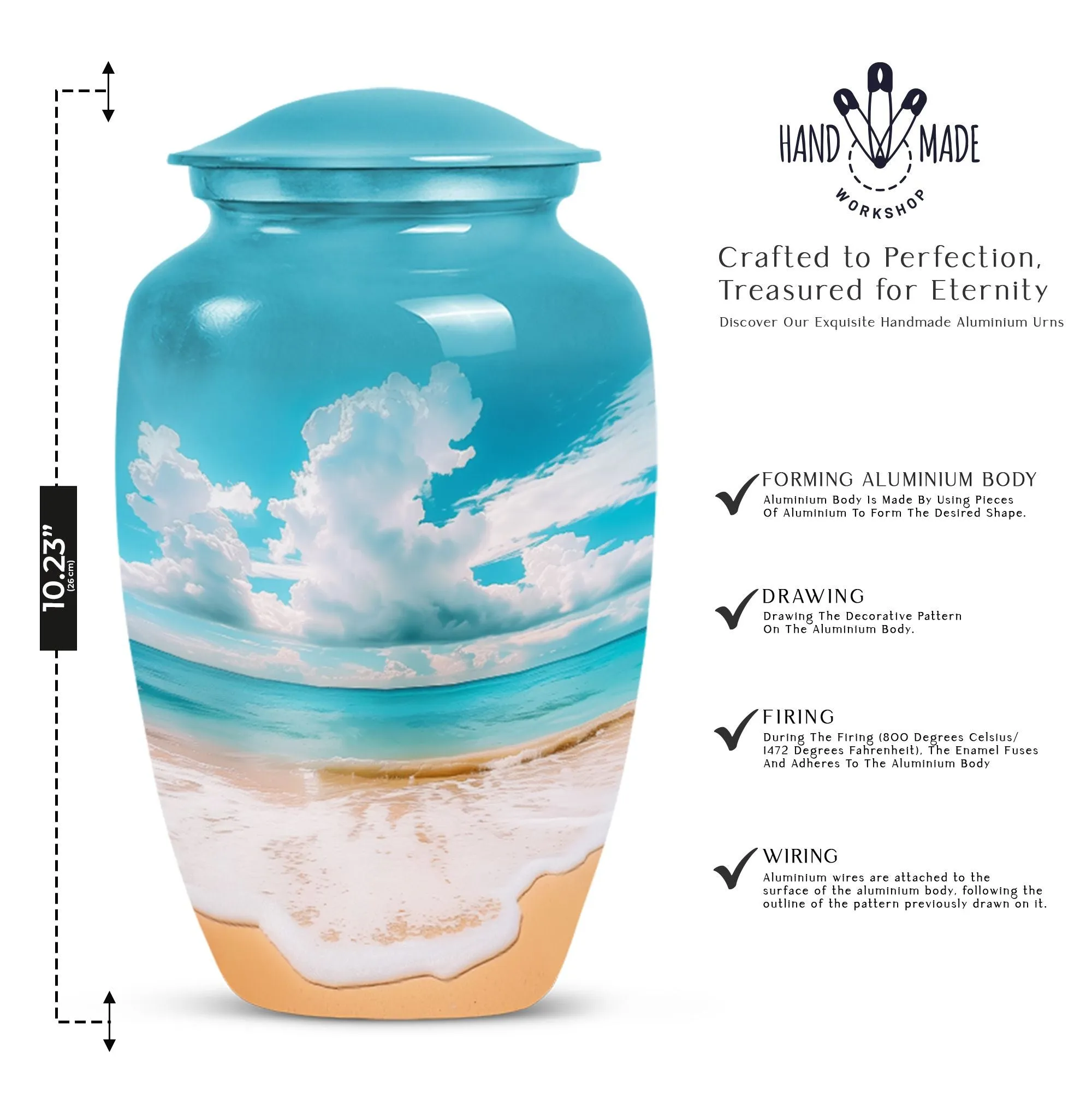 Beach Urn Memorial - Solemn Commemorations for Female