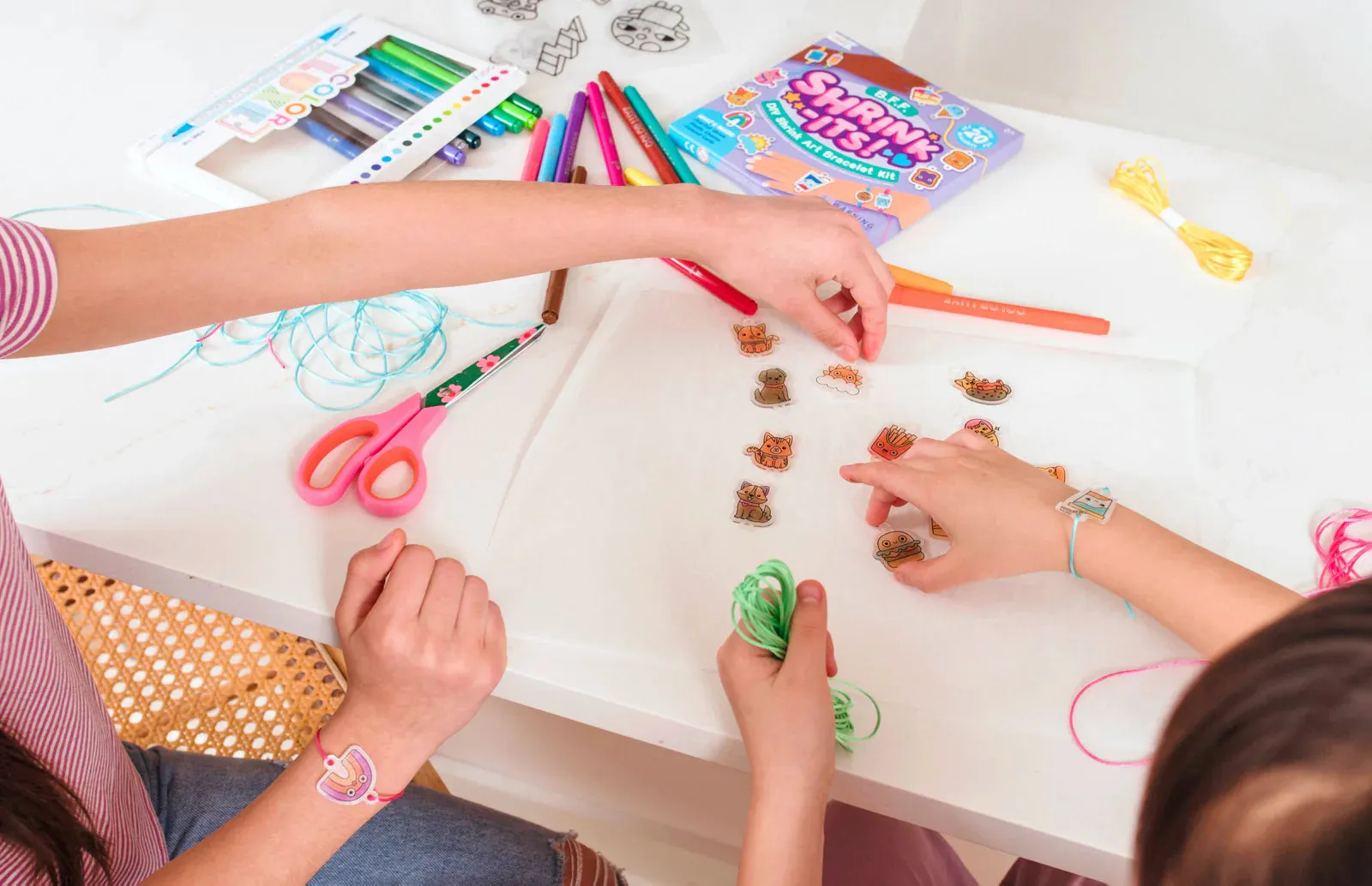 BFF Shrink-its! DIY Shrink Art Bracelet Kit