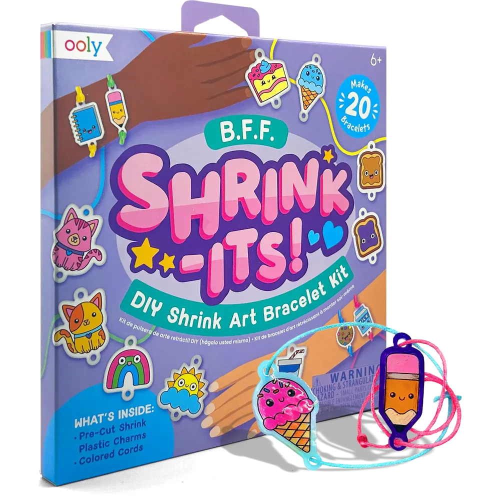 BFF Shrink-its! DIY Shrink Art Bracelet Kit