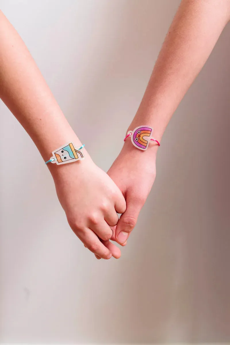 BFF Shrink-its! DIY Shrink Art Bracelet Kit