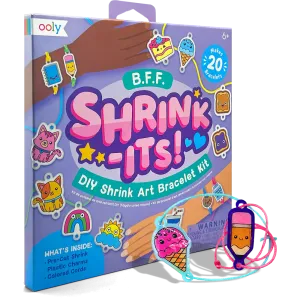 BFF Shrink-its! DIY Shrink Art Bracelet Kit