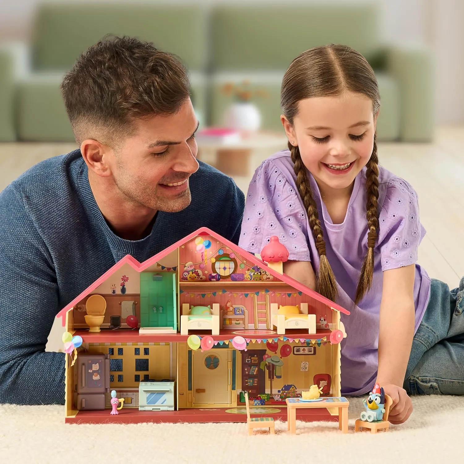 Bluey 17669 Birthday Celebration Home Playset