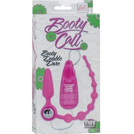 Booty Double Dare Vibrating Anal Beads