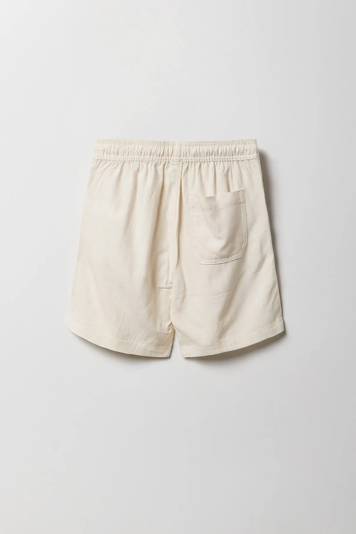 Boys Linen Drawstring Short