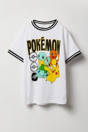 Boys Pokémon Graphic Mesh Jersey