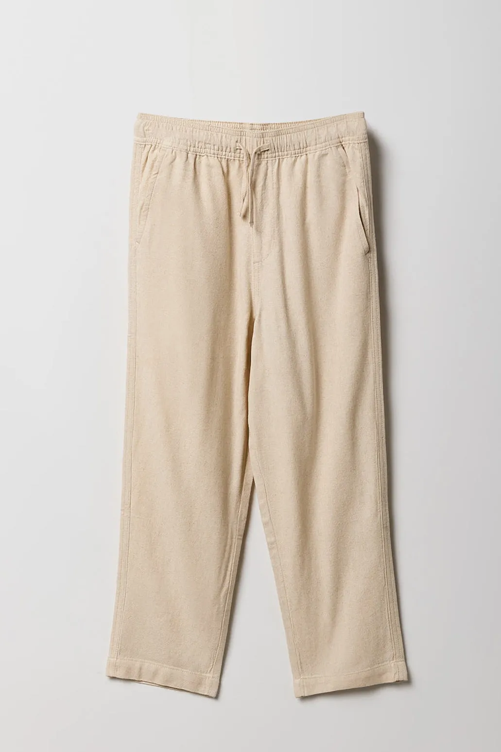 Boys Straight Leg Linen Pant