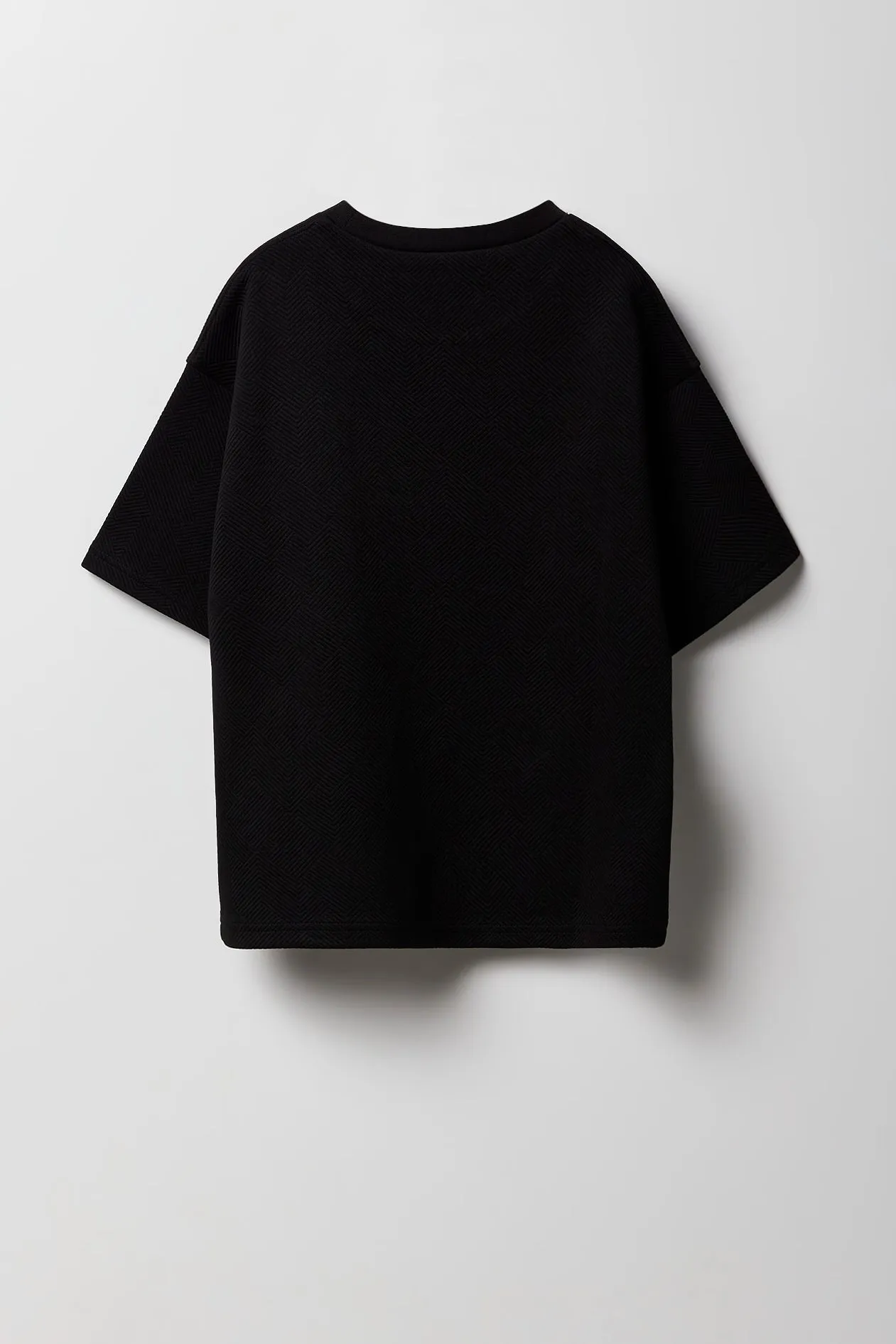 Boys Textured T-Shirt