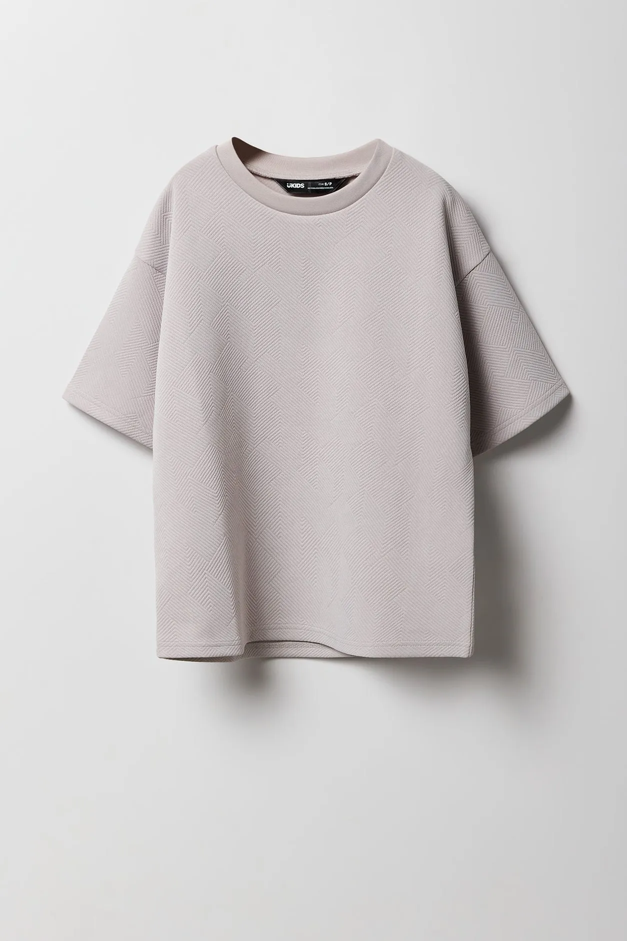 Boys Textured T-Shirt