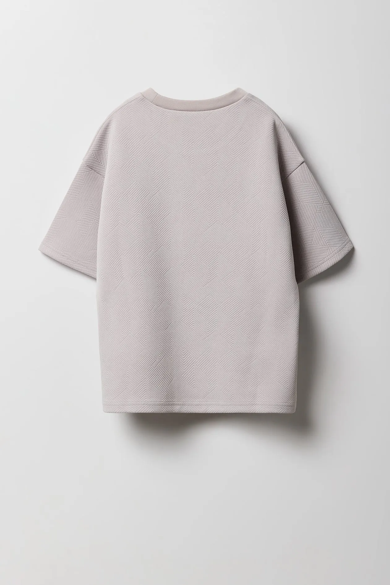 Boys Textured T-Shirt