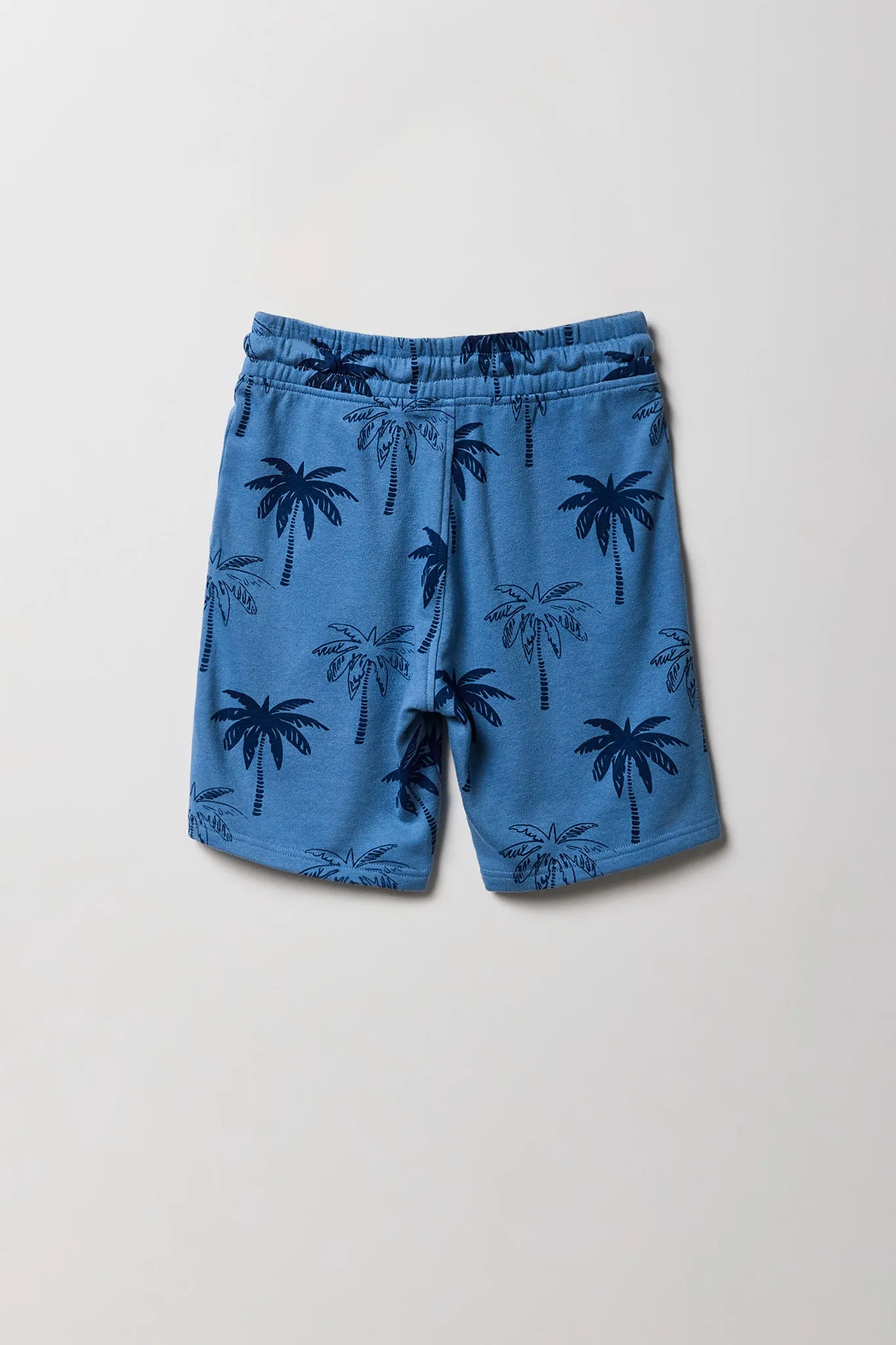 Boys Tropical Print Fleece Short