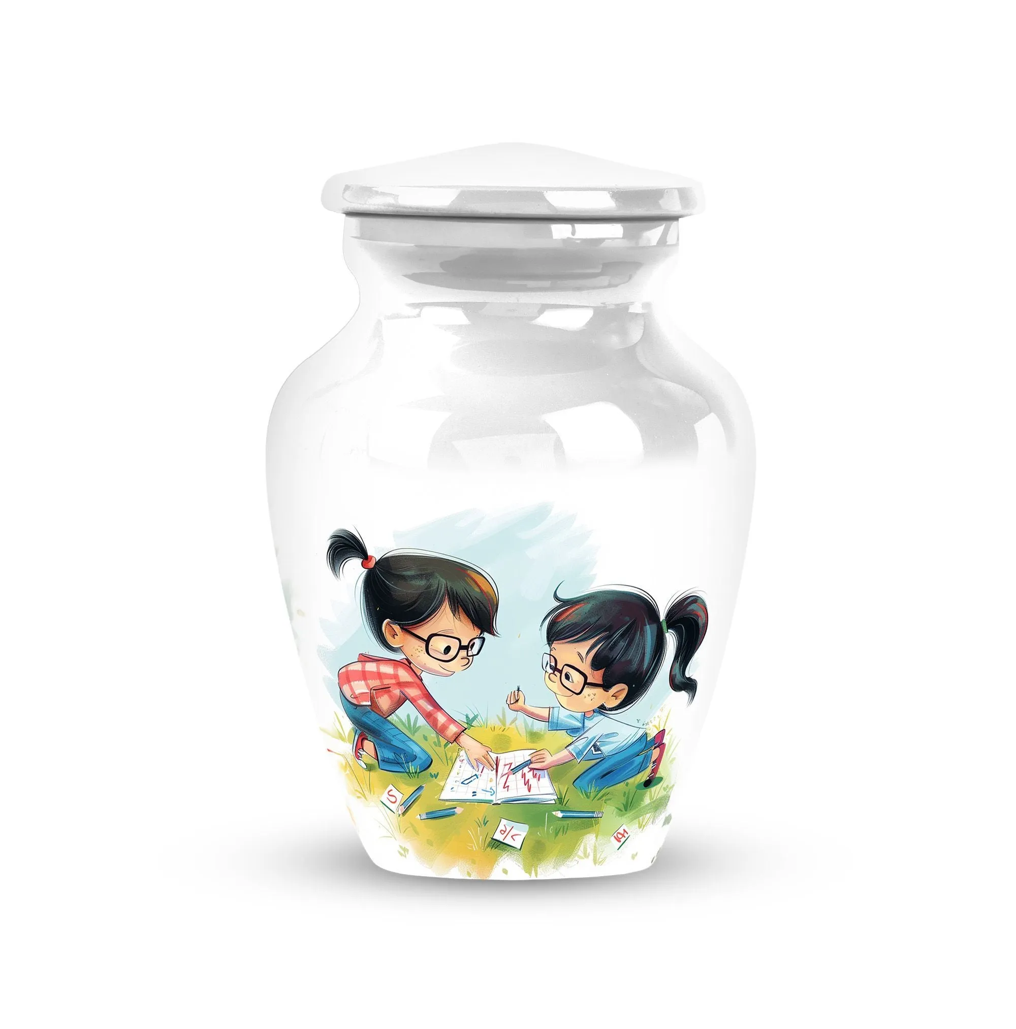 Brother and Sister Memorial Medium Urn,
