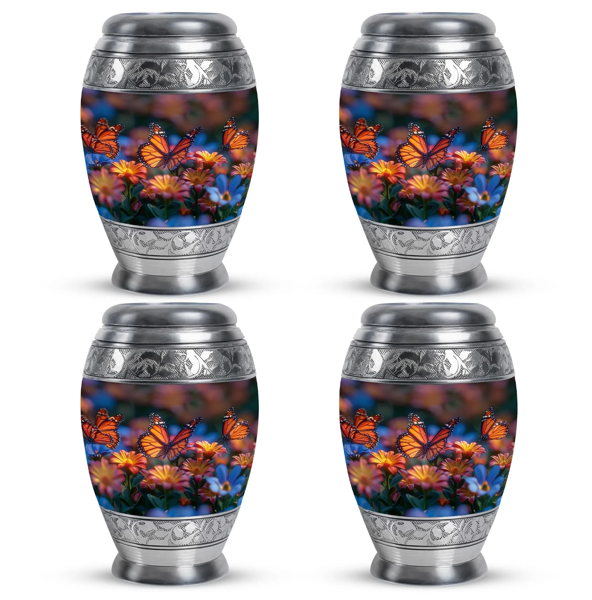 Butterfly Cremation Burial Urns For Adult Human Ashes Memorial & Funeral Urn