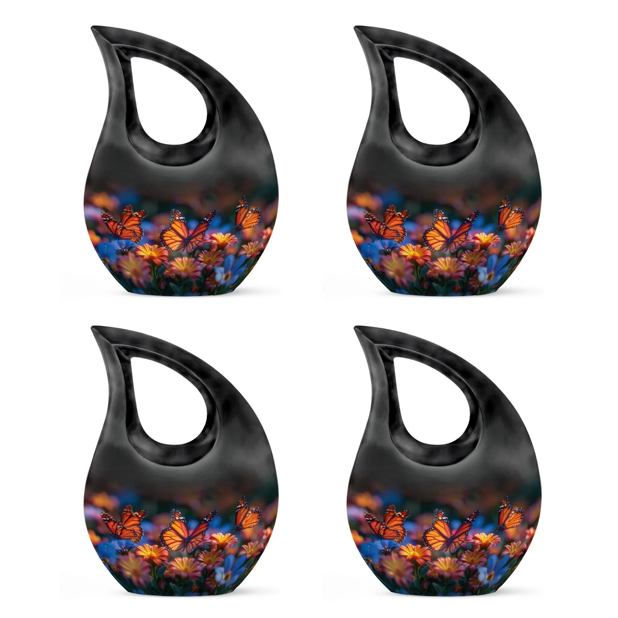 Butterfly Cremation Burial Urns For Adult Human Ashes Memorial & Funeral Urn