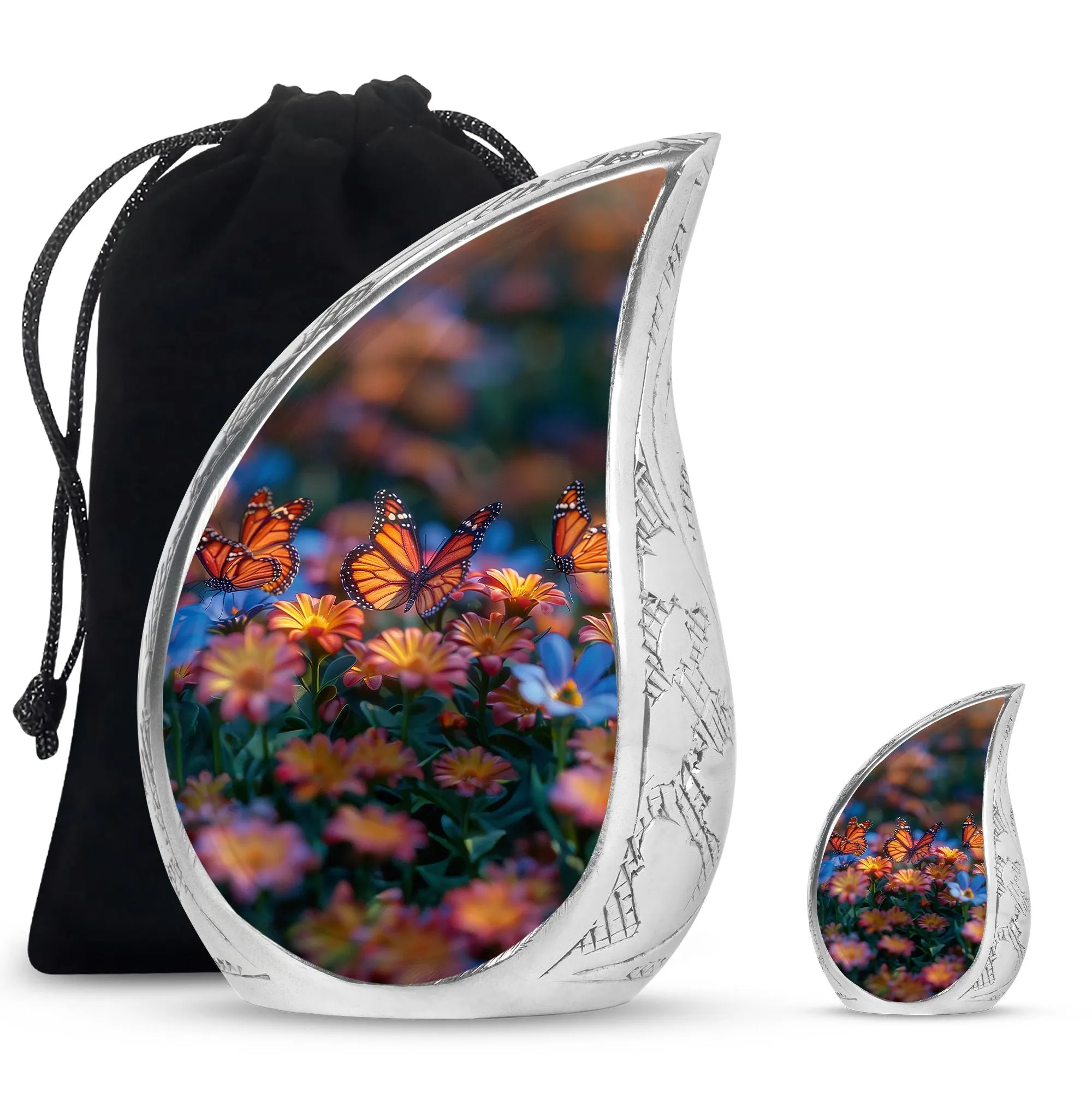 Butterfly Cremation Burial Urns For Adult Human Ashes Memorial & Funeral Urn