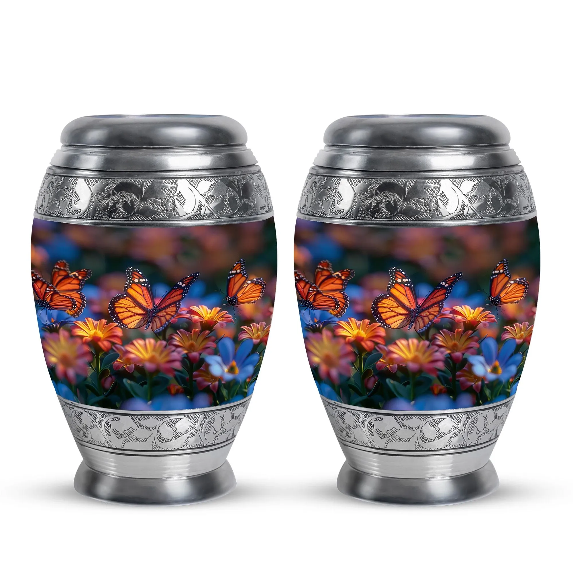 Butterfly Cremation Burial Urns For Adult Human Ashes Memorial & Funeral Urn