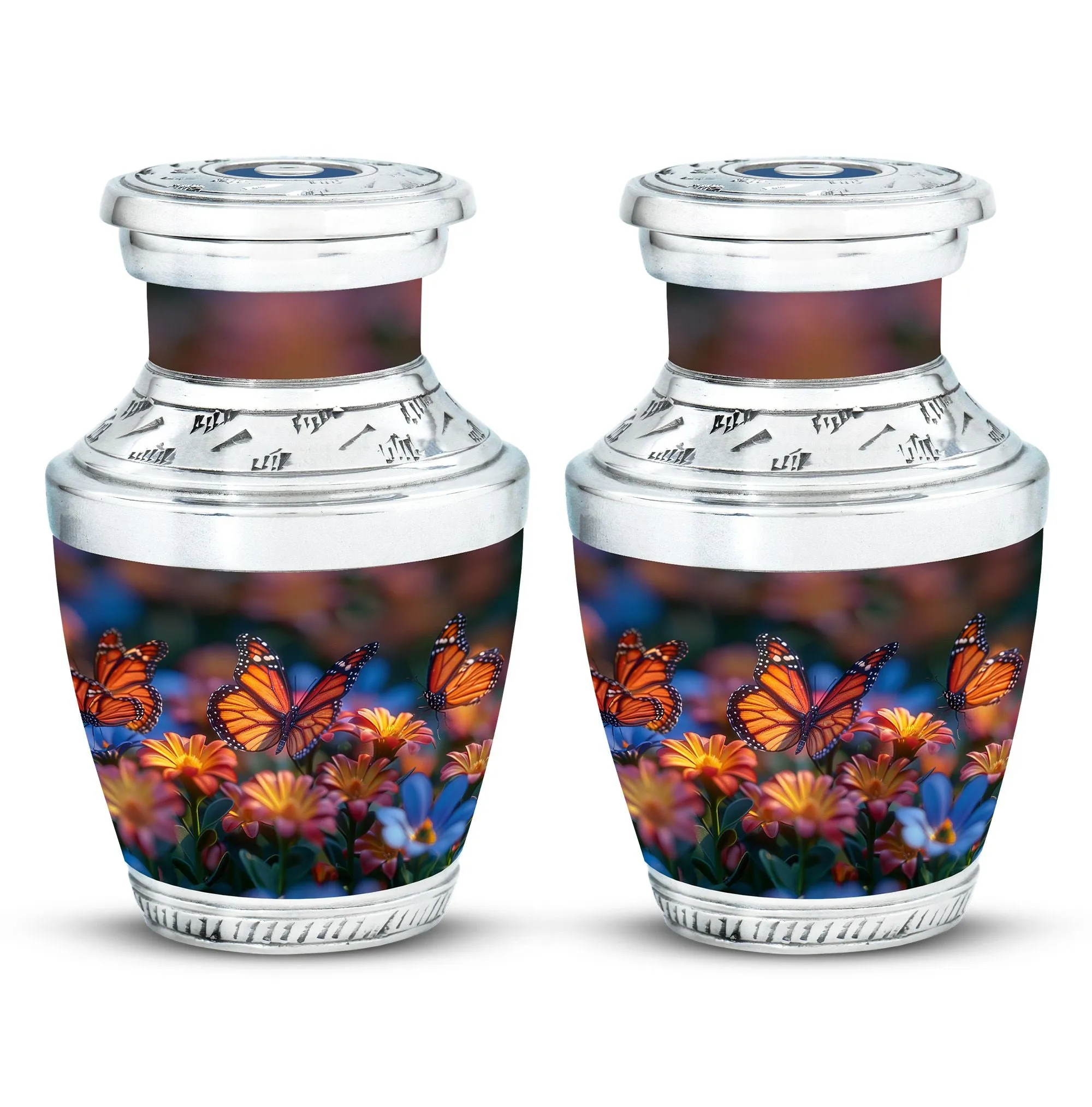 Butterfly Cremation Burial Urns For Adult Human Ashes Memorial & Funeral Urn