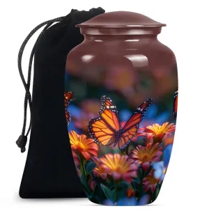 Butterfly Cremation Burial Urns For Adult Human Ashes Memorial & Funeral Urn