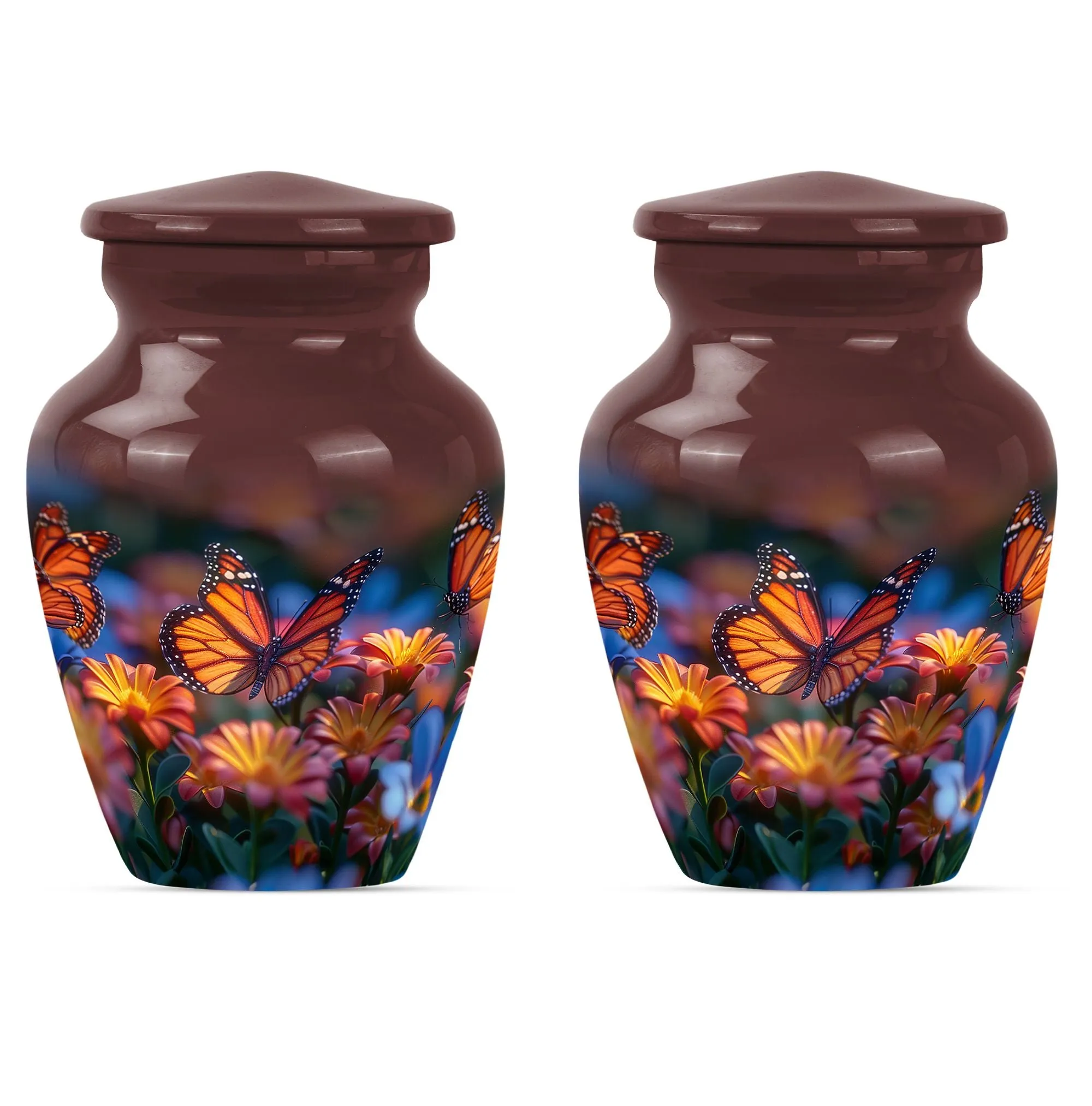 Butterfly Cremation Burial Urns For Adult Human Ashes Memorial & Funeral Urn