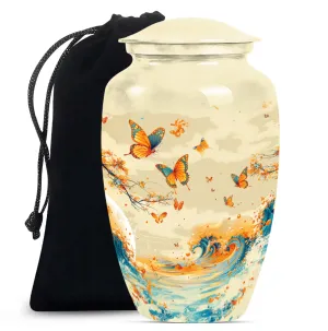 Butterfly Memorial Urn for Human Ashes