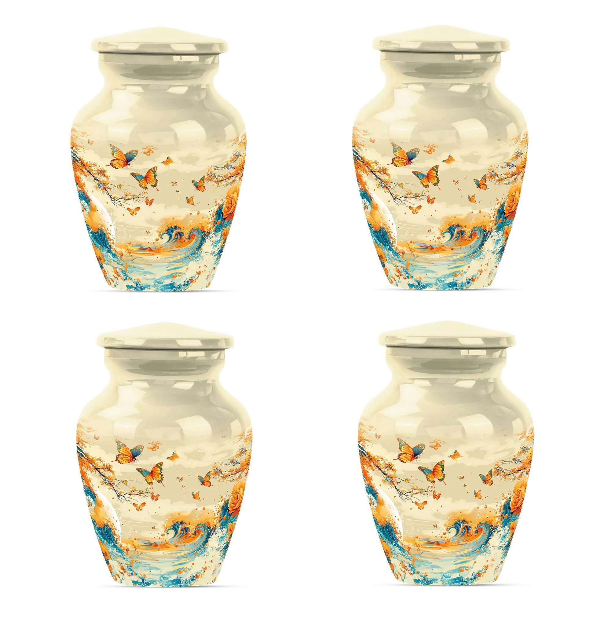 Butterfly Memorial Urn for Human Ashes