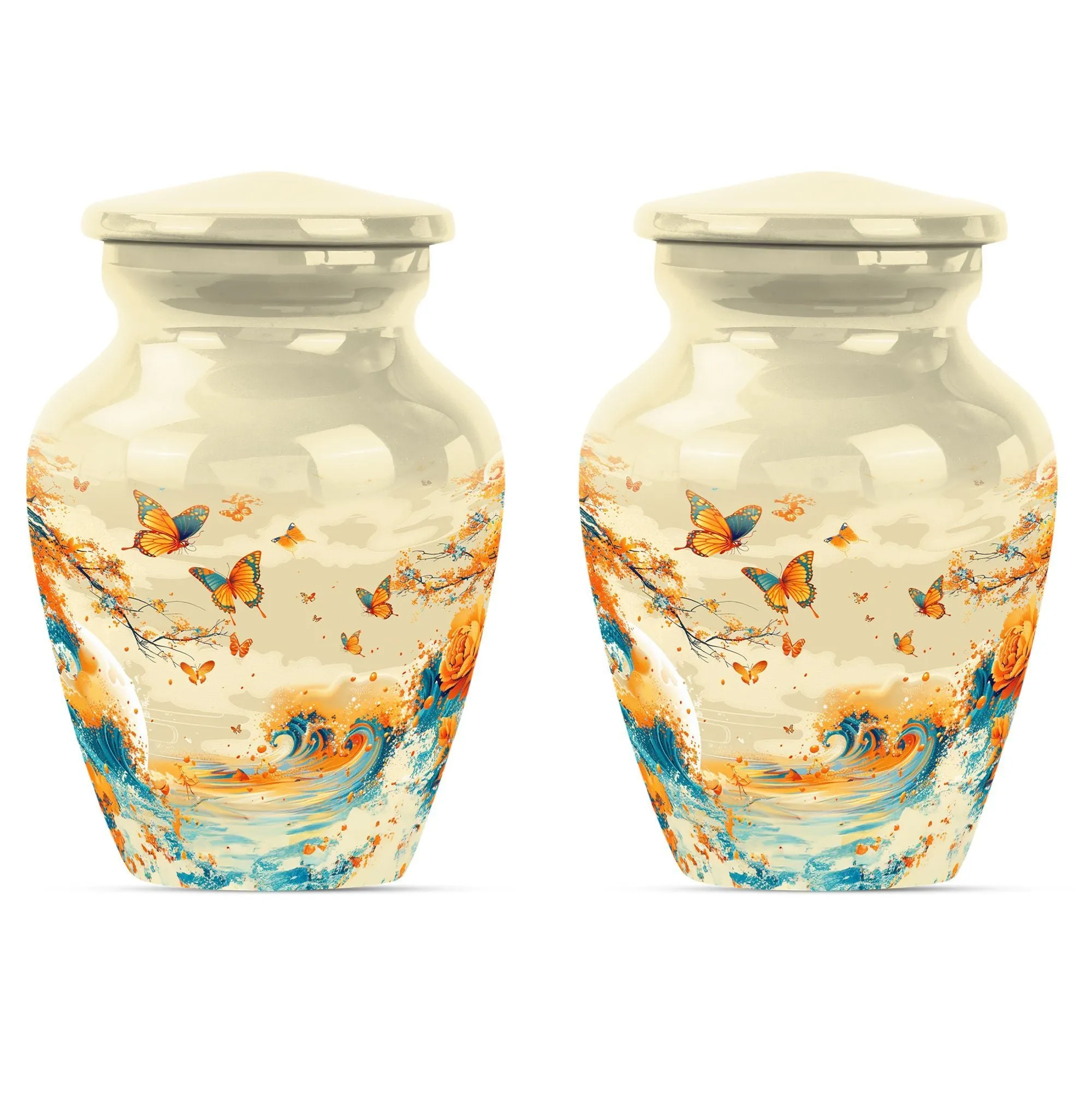 Butterfly Memorial Urn for Human Ashes