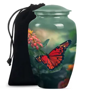 Butterfly Serenity - Honouring Journey Beyond, Lasting Cremation Urn