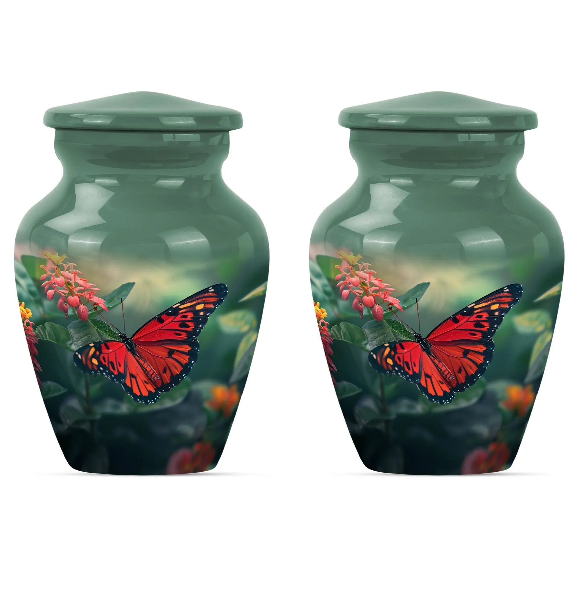 Butterfly Serenity - Honouring Journey Beyond, Lasting Cremation Urn