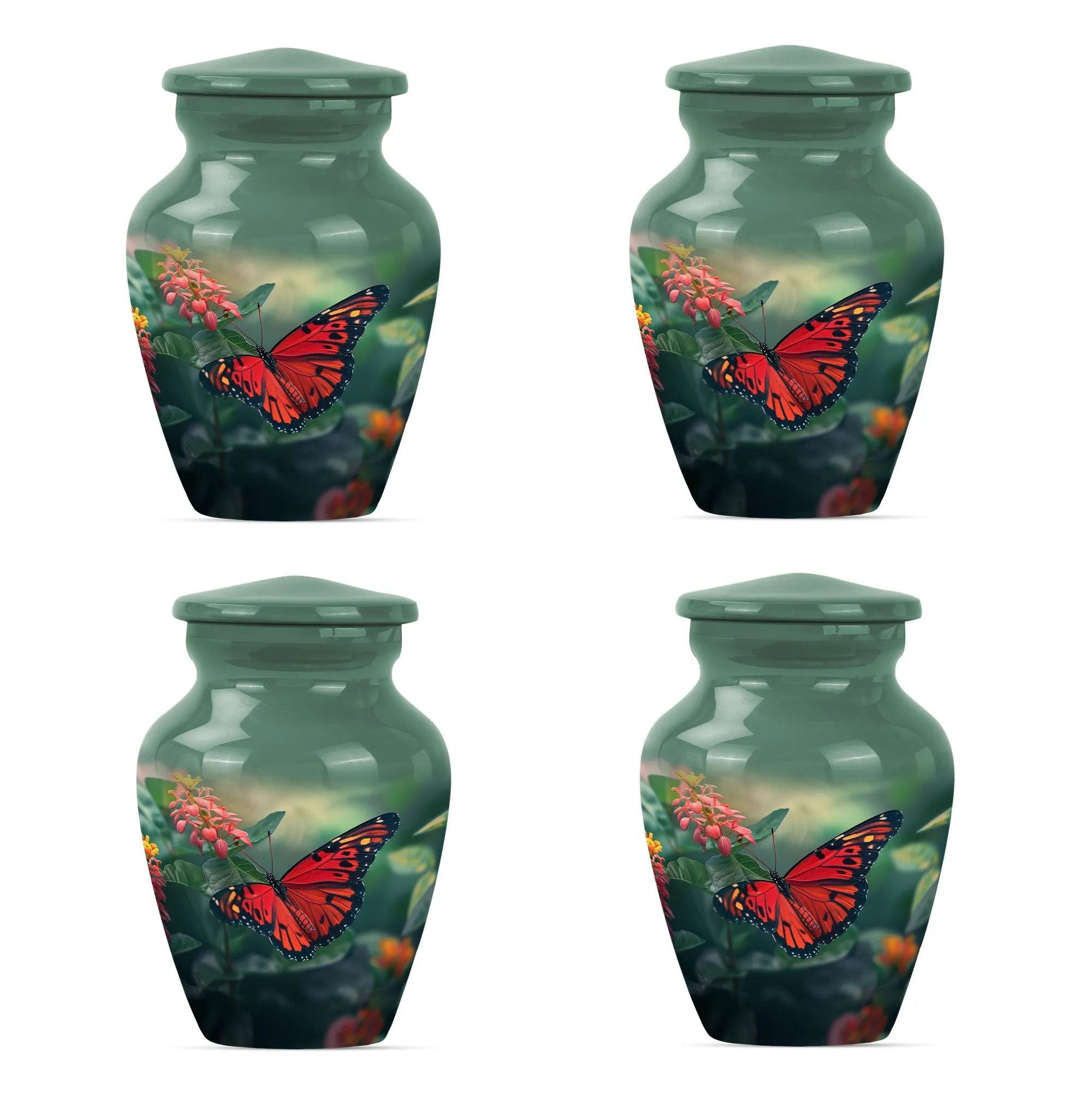 Butterfly Serenity - Honouring Journey Beyond, Lasting Cremation Urn