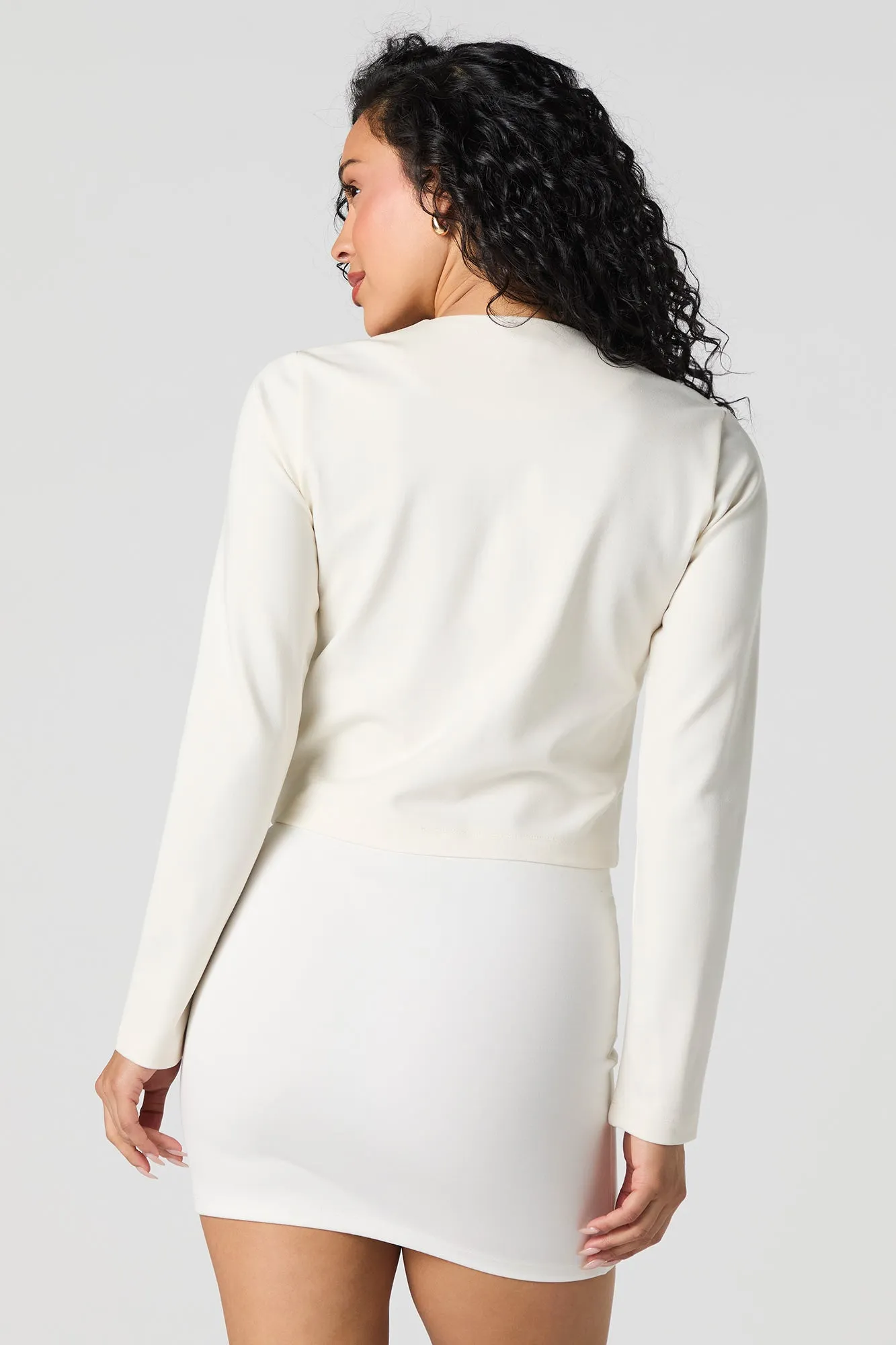 Buttoned Pocket Blazer