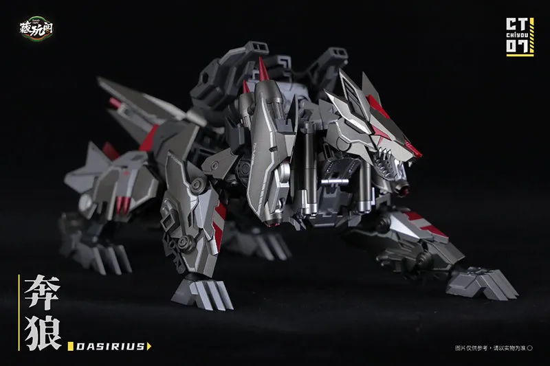 Cang-Toys CT-Chiyou-04 Kinglion and CT-Chiyou-07 Dasirius Action Figure