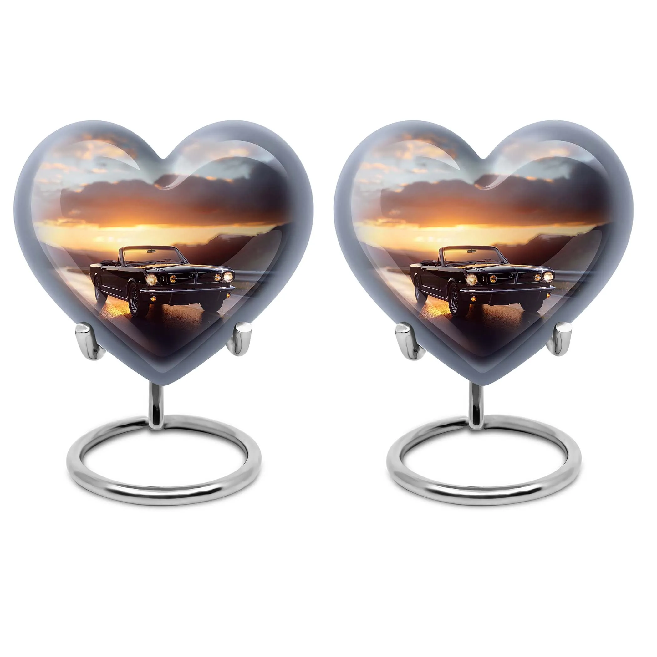 Car Cremation Small Urn For Ashes Adult Male Memorial & Funeral Urn