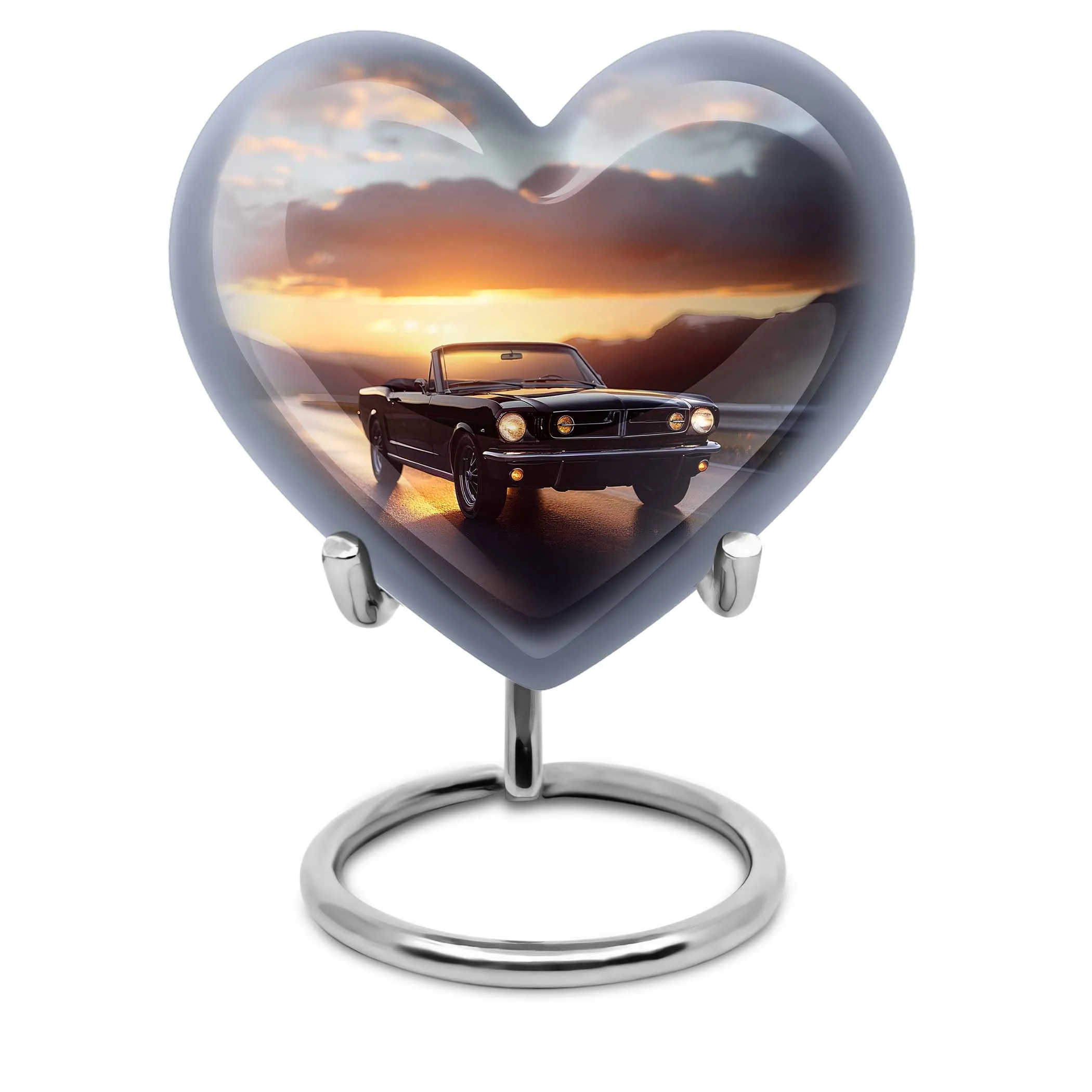 Car Cremation Small Urn For Ashes Adult Male Memorial & Funeral Urn