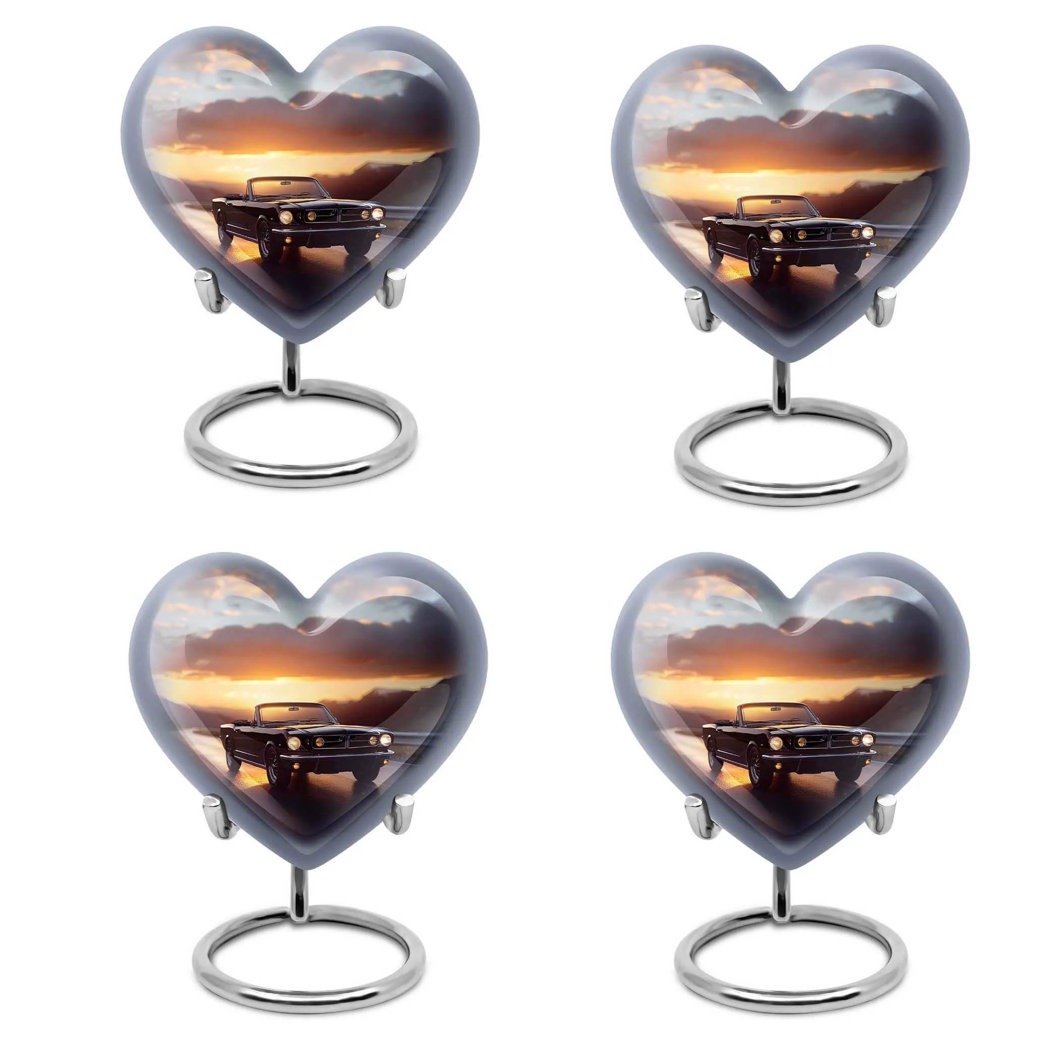 Car Cremation Small Urn For Ashes Adult Male Memorial & Funeral Urn