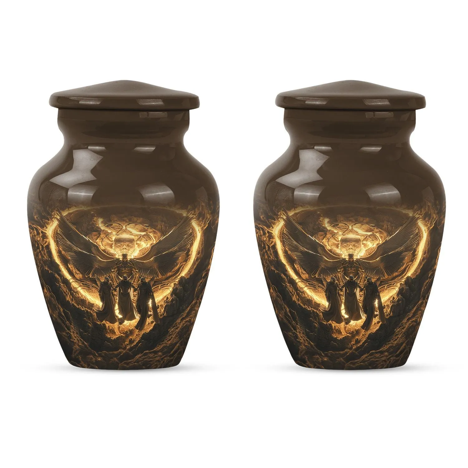 Catholic Burial Majesty: Grand Memorial Urn for a Unique Rest