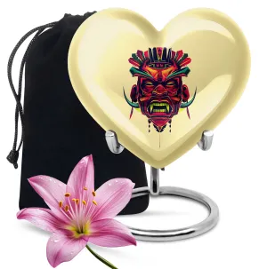 Cherished Native American Inspired Cremation Dad Urn, A Symbolic