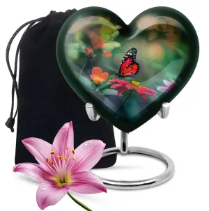 Cherishing Butterfly: A Tranquil Memorial Urn for Remembrance