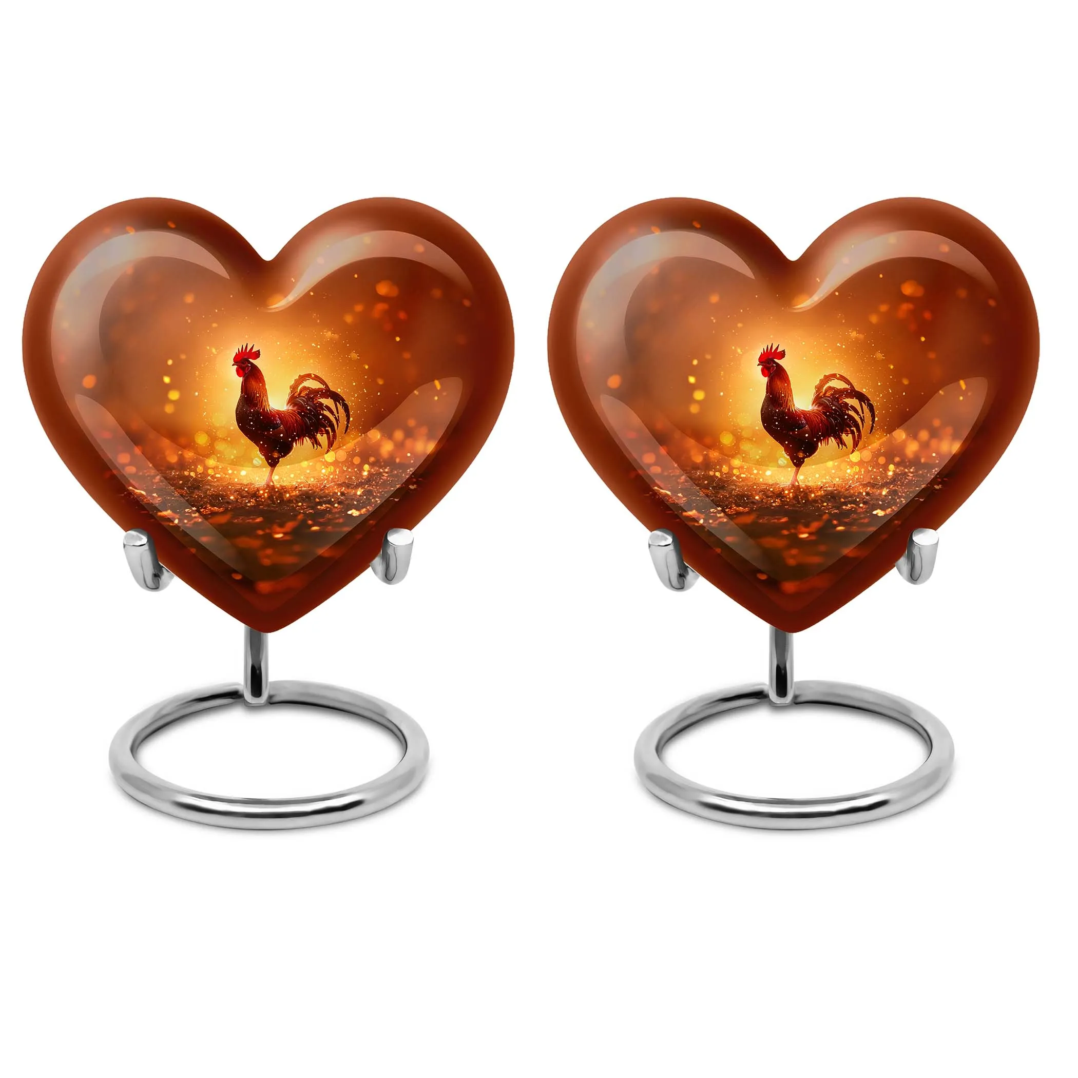 Chicken Renown Urn - Memorial Sanctuary for Departed Souls