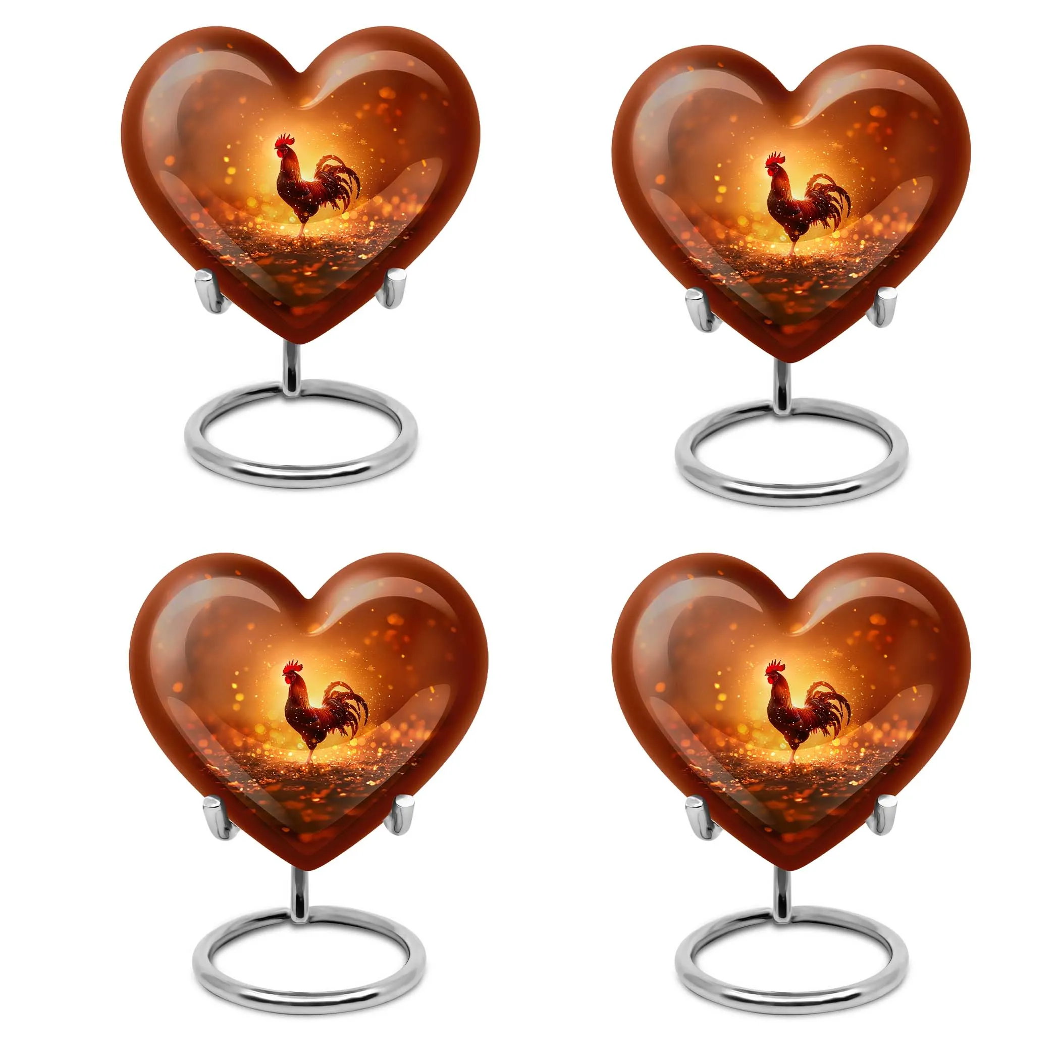 Chicken Renown Urn - Memorial Sanctuary for Departed Souls