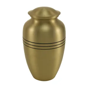 Classic Bronze Cremation Urn In Large