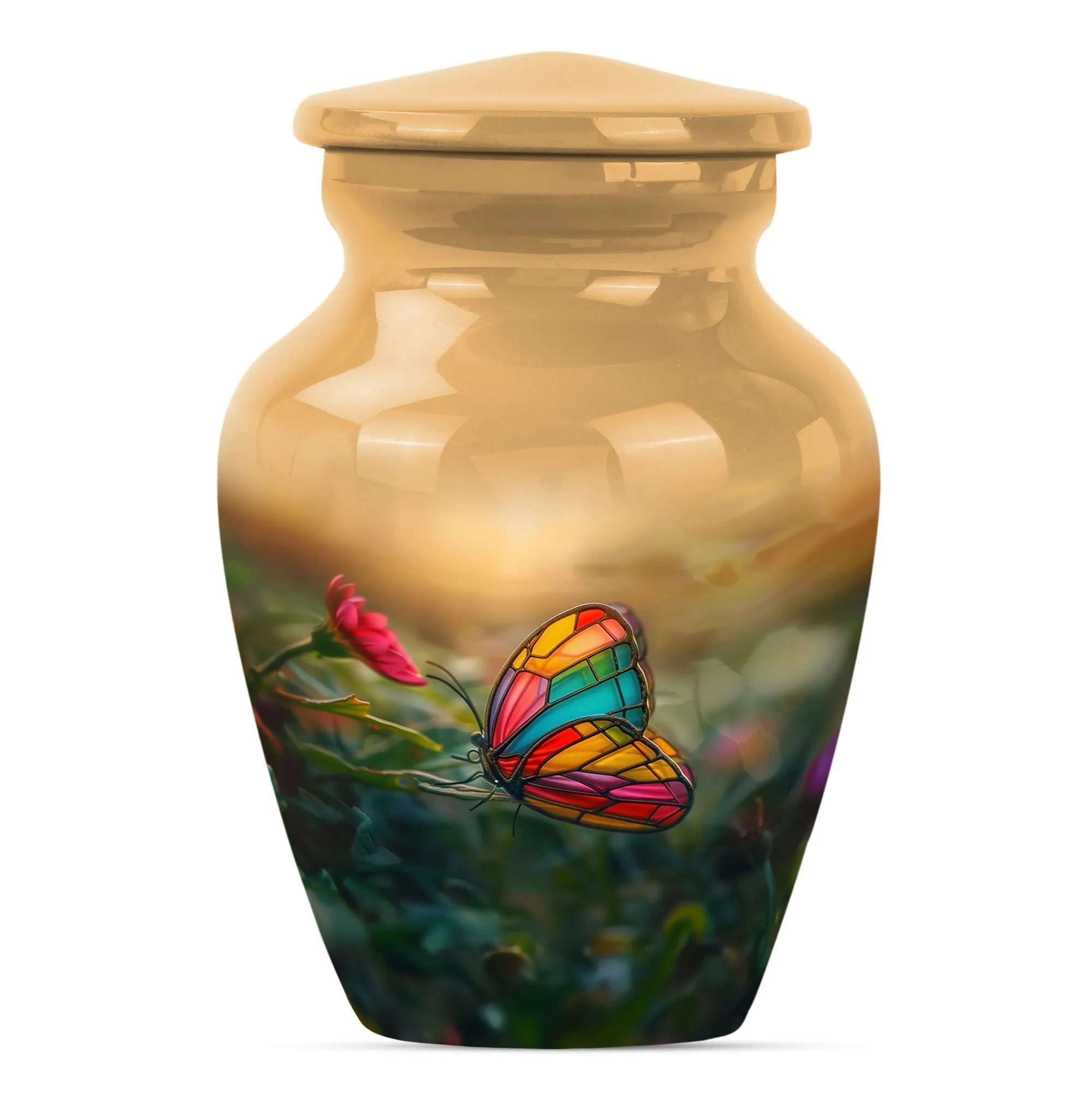 Classic Butterfly Rest- Cremation Burial Urn for Loved Ones