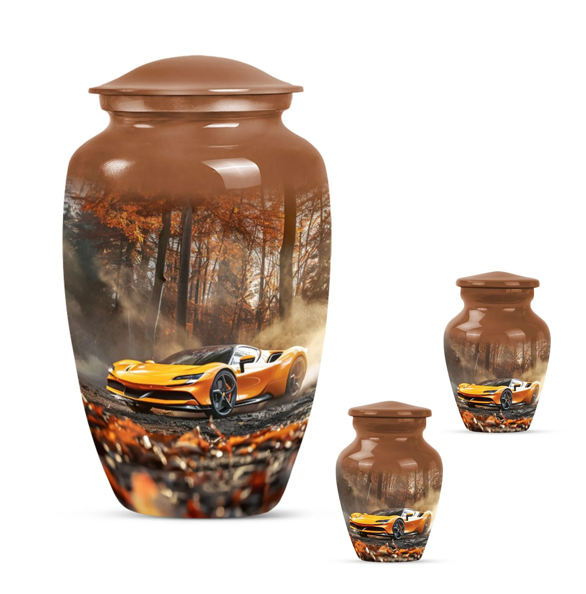 Classic Car Urn For Ashes  - Container For Cremated Human Ashes