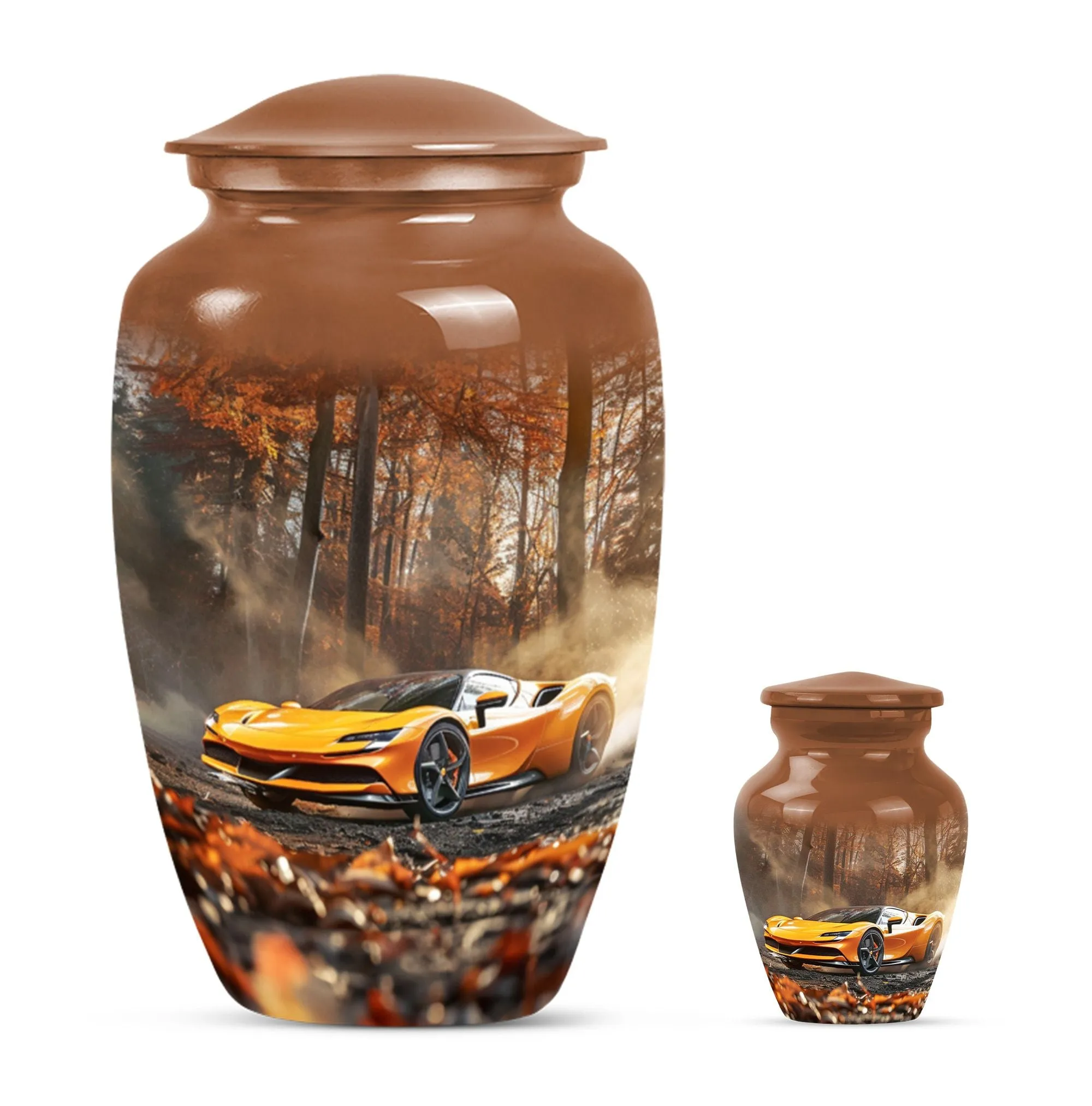 Classic Car Urn For Ashes  - Container For Cremated Human Ashes
