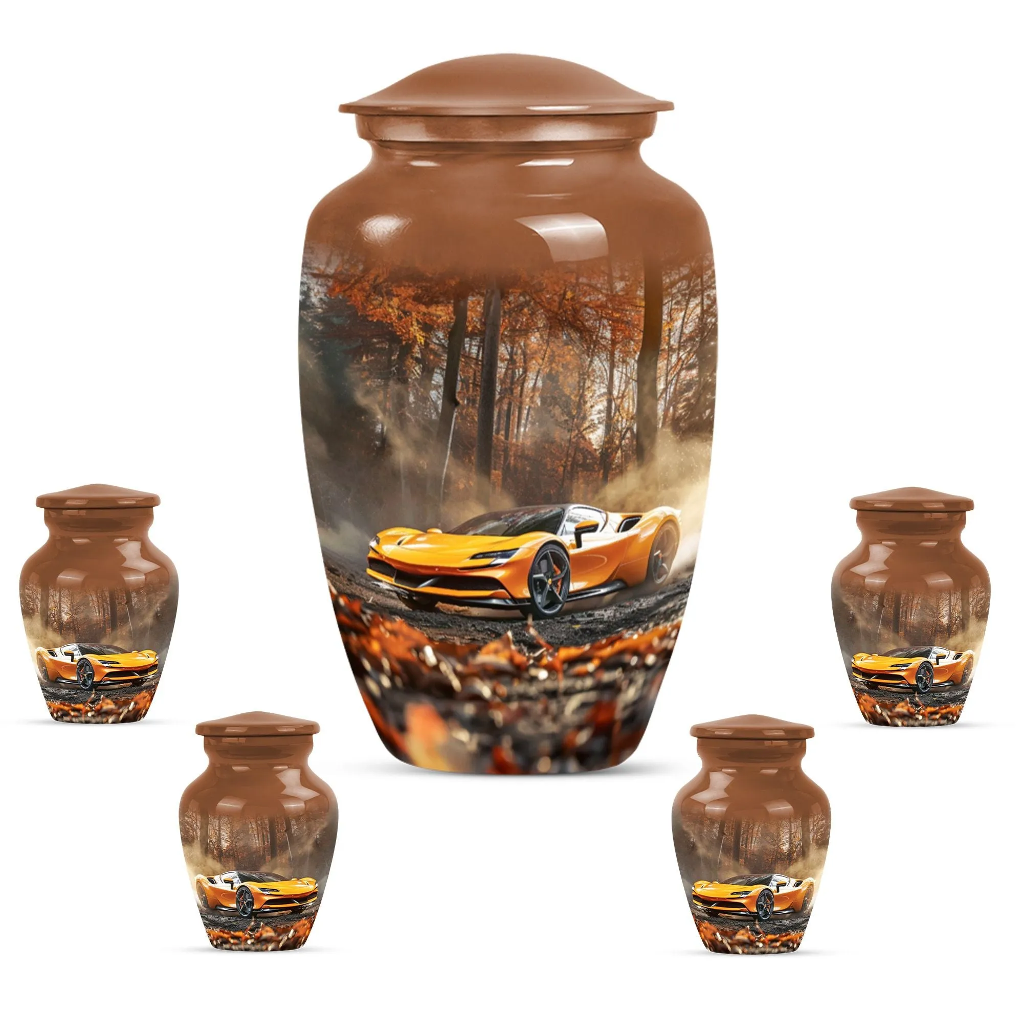 Classic Car Urn For Ashes  - Container For Cremated Human Ashes